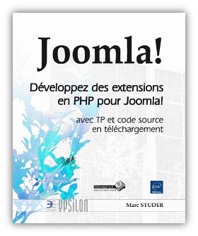 Livre Joomla! Développez des extensions en PHP - Marc Studer, Editions ENI